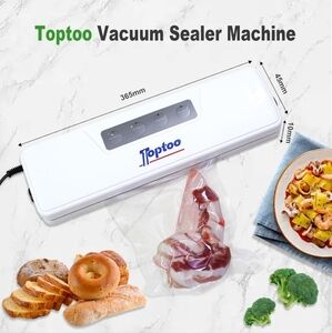 Toptoo Vacuum Sealer Packing Machine for Food and Meat Storage